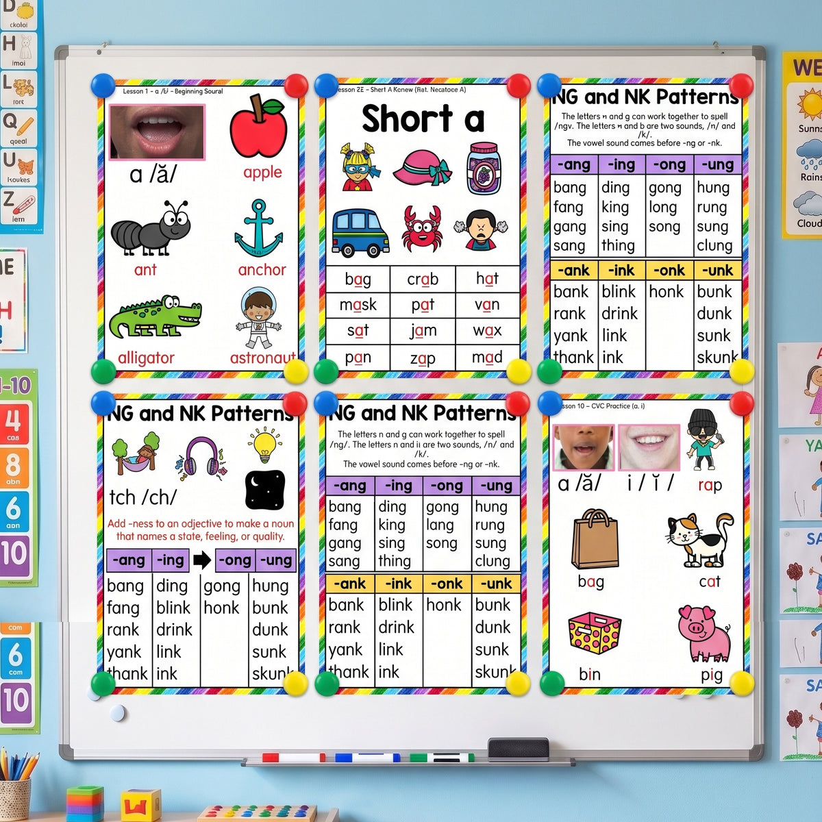Phonics & Spelling Rules Mega Poster Pack