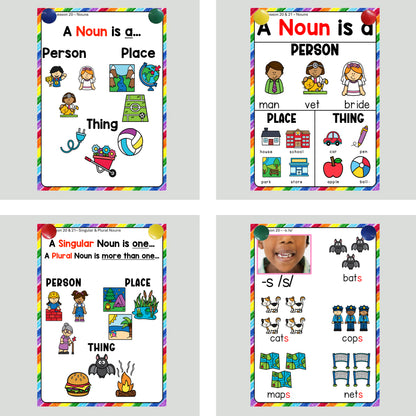 Phonics & Spelling Rules Mega Poster Pack
