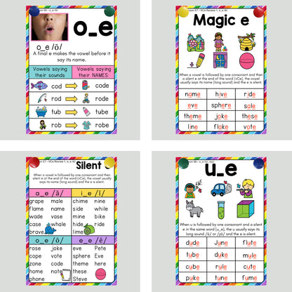 Phonics & Spelling Rules Mega Poster Pack