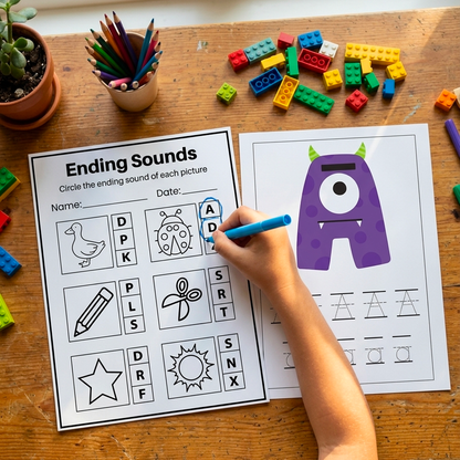 Alphabet Learning Bundle | ABC Tracing & Handwriting Printables for Preschool & Kindergarten