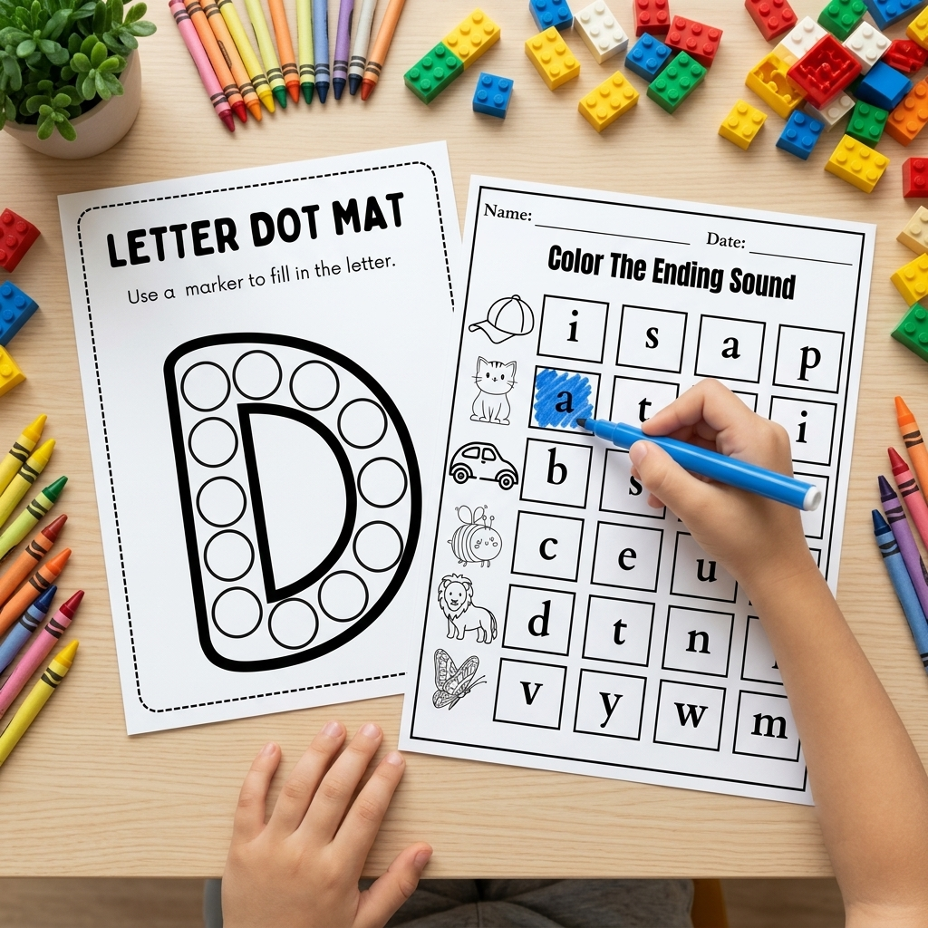 Alphabet Learning Bundle | ABC Tracing & Handwriting Printables for Preschool & Kindergarten