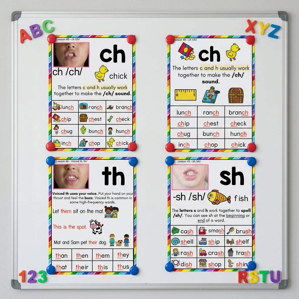 Phonics & Spelling Rules Mega Poster Pack